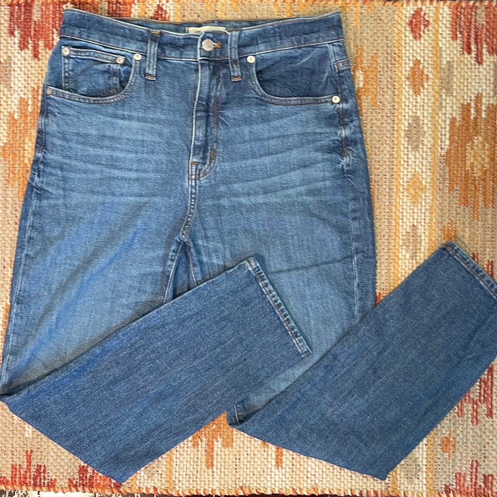 Madewell High Rise Slim Boyjean